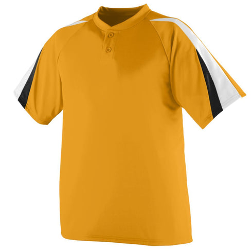 Augusta Sportswear Youth Power Plus Jersey (429-C), Color 'Gold/White/Black'