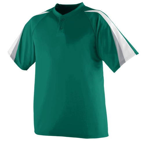 Augusta Sportswear Youth Power Plus Jersey (429-C), Color 'Dark Green/White/Silver Grey'