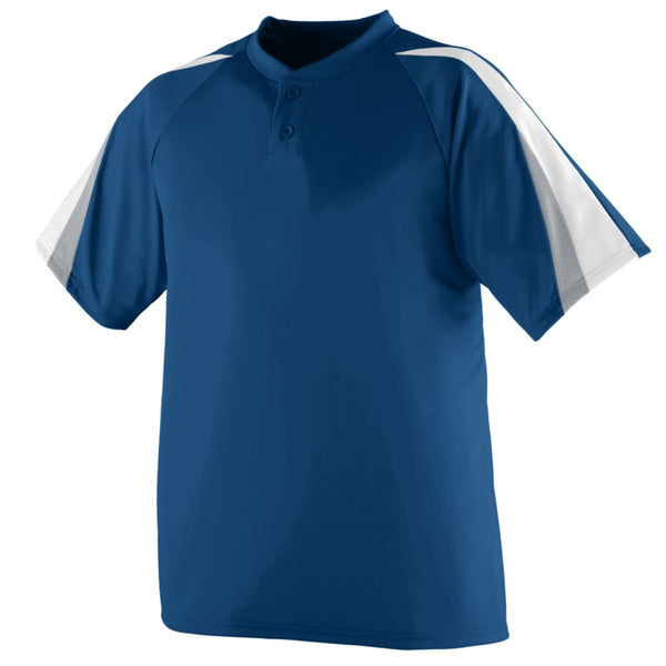 Augusta Sportswear Youth Power Plus Jersey (429-C), Color 'Navy/White/Silver Grey'