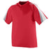 Augusta Sportswear Youth Power Plus Jersey (429-C), Color 'Red/White/Silver Grey'