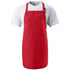 Augusta Sportswear Full Length Apron (4300), Color 'Red'