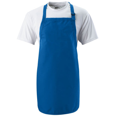 Augusta Sportswear Full Length Apron (4300), Color 'Royal'