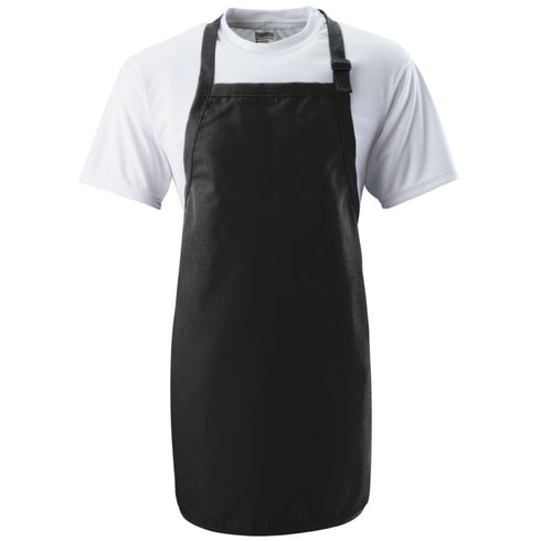 Augusta Sportswear Full Length Apron (4300), Color 'Black'