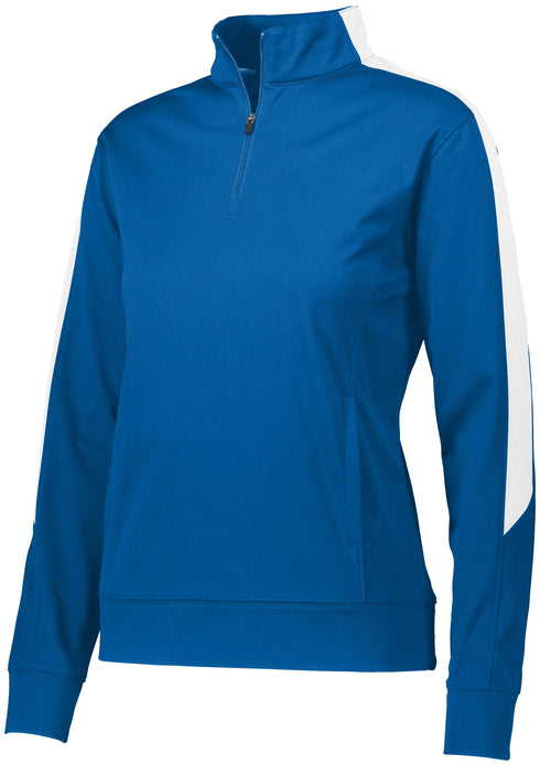 Augusta Sportswear Ladies Medalist 2.0 Pullover (4388), Color 'Royal/White'