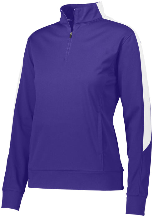 Augusta Sportswear Ladies Medalist 2.0 Pullover (4388), Color 'Purple/White'