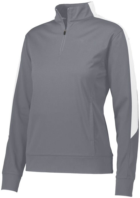 Augusta Sportswear Ladies Medalist 2.0 Pullover (4388), Color 'Graphite/White'