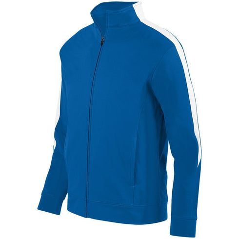 Augusta Sportswear Youth Medalist Jacket 2.0 (4396), Color 'Royal/White'
