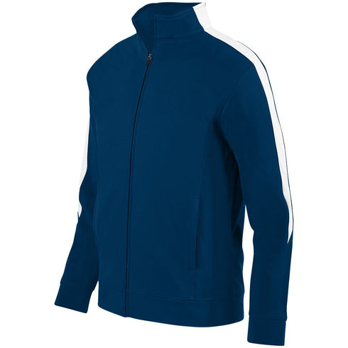 Augusta Sportswear Youth Medalist Jacket 2.0 (4396), Color 'Navy/White'