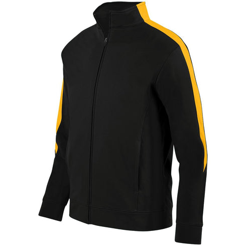 Augusta Sportswear Youth Medalist Jacket 2.0 (4396), Color 'Black/Gold'