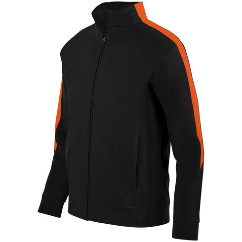 Augusta Sportswear Youth Medalist Jacket 2.0 (4396), Color 'Black/Orange'
