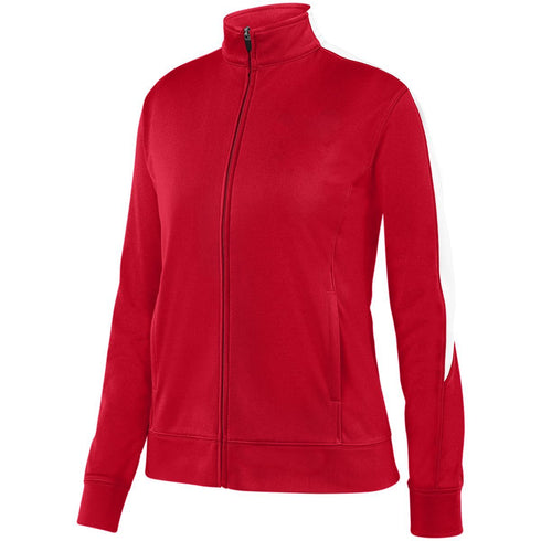 Augusta Sportswear Ladies Medalist Jacket 2.0 (4397), Color 'Red/White'
