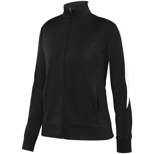 Augusta Sportswear Ladies Medalist Jacket 2.0 (4397), Color 'Black/White'