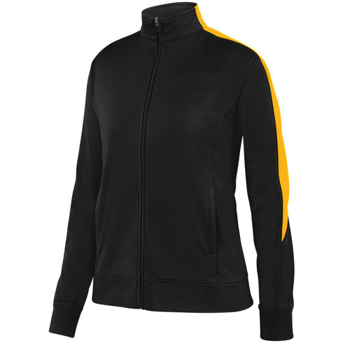 Augusta Sportswear Ladies Medalist Jacket 2.0 (4397), Color 'Black/Gold'