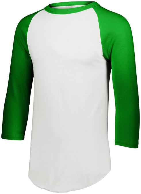Augusta Sportswear Baseball Jersey 2.0 (4420), Color 'WhiteKelly'