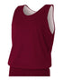 A4 Youth Reversible Mesh Tank (N2206), Color 'Maroon/White'
