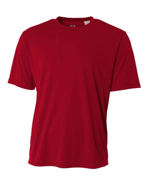 A4 Cooling Performance Crew, Sizes 2XL-4XL (N3142), Color 'Cardinal'