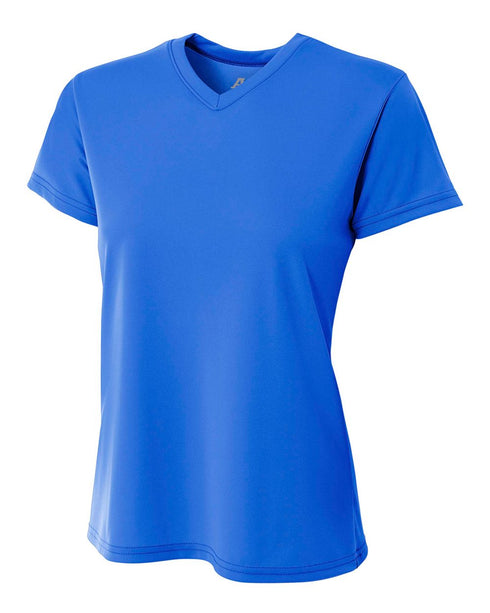 A4 Womens Marathon Tee (NW3234), Color 'Royal'