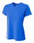 A4 Womens Marathon Tee (NW3234), Color 'Royal'