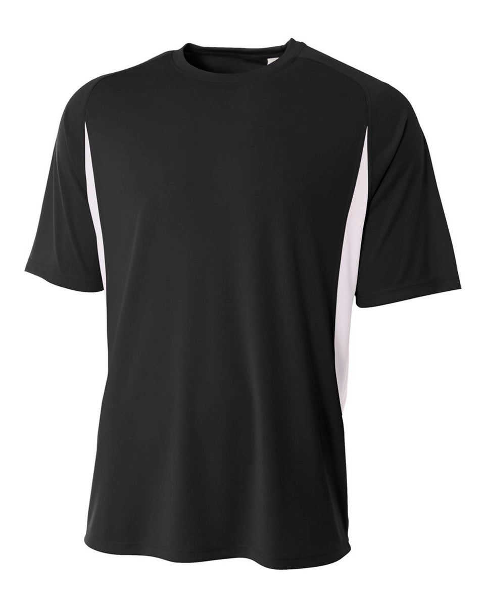 A4 Cooling Performance Color Blocked Short Sleeve Crew | Jerseys 