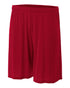 A4 Youth 6" Cooling Performance Short (NB5244), Color 'Cardinal'
