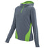 Augusta Sportswear Ladies Freedom Pullover (4812-C), Color 'Graphite Heather/Lime'