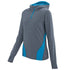 Augusta Sportswear Ladies Freedom Pullover (4812-C), Color 'Graphite Heather/Power Blue'