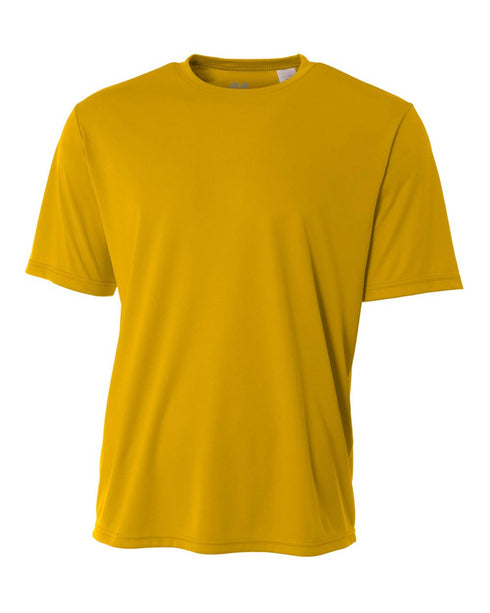 A4 Cooling Performance Crew, Sizes 2XL-4XL (N3142), Color 'Gold'