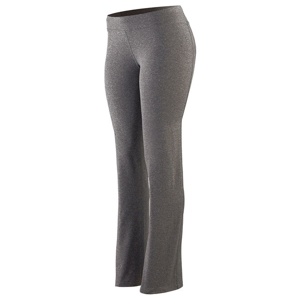 Augusta Sportswear Ladies Wide Waist Brushed Back Poly/Spandex Pant (4814-C), Color 'Graphite Heather'