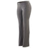 Augusta Sportswear Ladies Wide Waist Brushed Back Poly/Spandex Pant (4814-C), Color 'Graphite Heather'