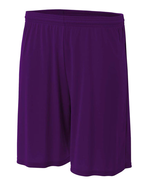 A4 Youth 6" Cooling Performance Short (NB5244), Color 'Purple'
