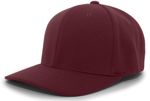 Pacific Headwear P-Tec Performance Flexfit® Cap (487F), Color 'Maroon'