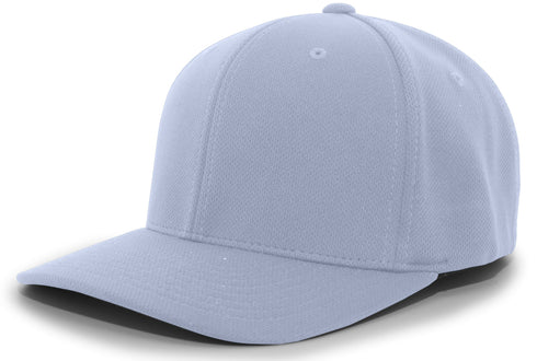 Pacific Headwear P-Tec Performance Flexfit® Cap (487F), Color 'Silver'