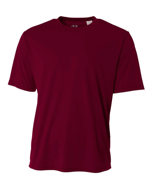 A4 Cooling Performance Crew, Sizes 2XL-4XL (N3142), Color 'Maroon'