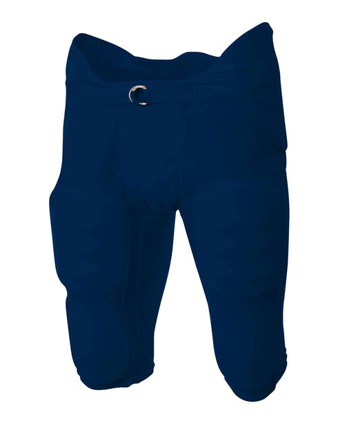 A4 Youth Flyless Intergrated Football Pant (NB6180), Color 'Navy'