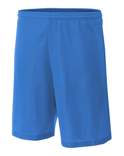 A4 Youth 6" Lined Micromesh Shorts (NB5184), Color 'Royal'