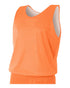 A4 Youth Reversible Mesh Tank (N2206), Color 'Orange/White'