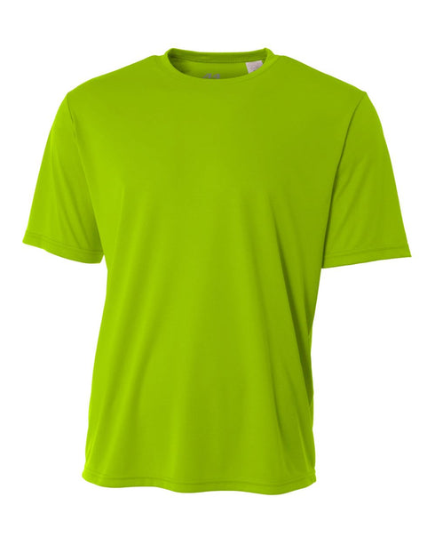A4 Cooling Performance Crew, Sizes 2XL-4XL (N3142), Color 'Lime'