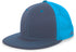 Pacific Headwear D-Series Trucker Snapback Cap (4D3), Color 'GraphiteNeonBlueGraphite'