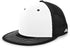Pacific Headwear D-Series Trucker Snapback Cap (4D3), Color 'WhiteBlackBlack'