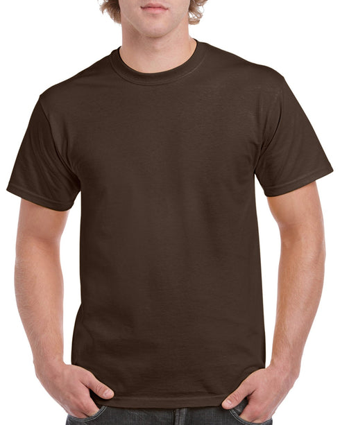 Gildan 5000 - Heavy Cotton™ T-Shirt (), Color 'Dark Chocolate'