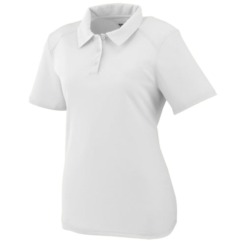 Augusta Sportswear Ladies Vision Sport Shirt (5002-C), Color 'White'