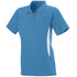 Augusta Sportswear Ladies Mission Polo (5006-C), Color 'Columbia Blue/White'