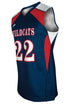 Dynamic Team Sports Custom Sublimated Girls Lacrosse Jersey Design 501-1 (L501-1)
