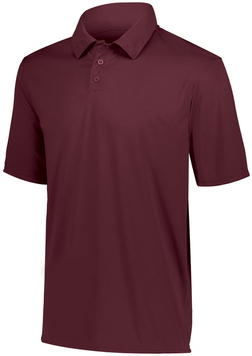 Augusta Sportswear Youth Vital Polo (5018), Color 'Maroon (Hlw)'