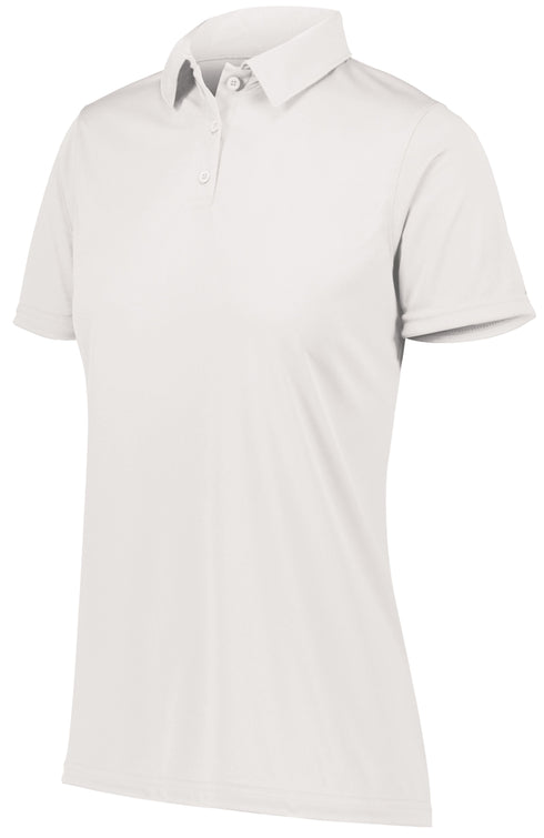 Augusta Sportswear Ladies Vital Polo (5019), Color 'White'