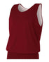 A4 Youth Reversible Mesh Tank (N2206), Color 'Cardinal/White'