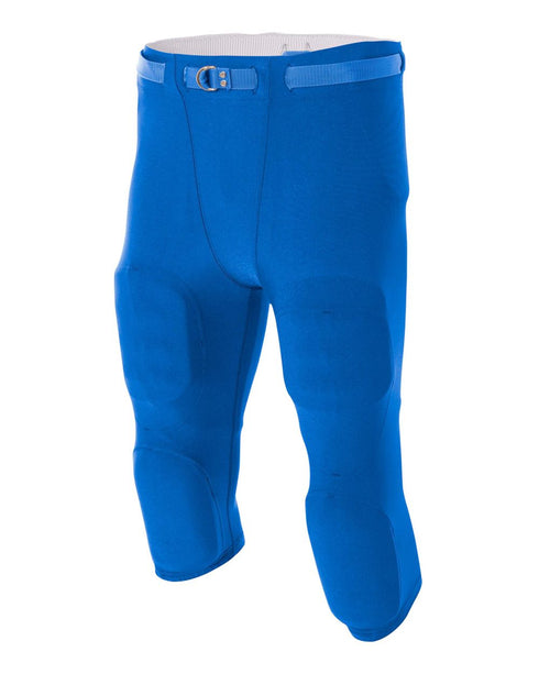 A4 Men's Flyless Football Pant (N6181), Color 'Royal'