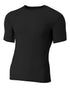 A4 Short Sleeve Compression Crew (N3130), Color 'Black'