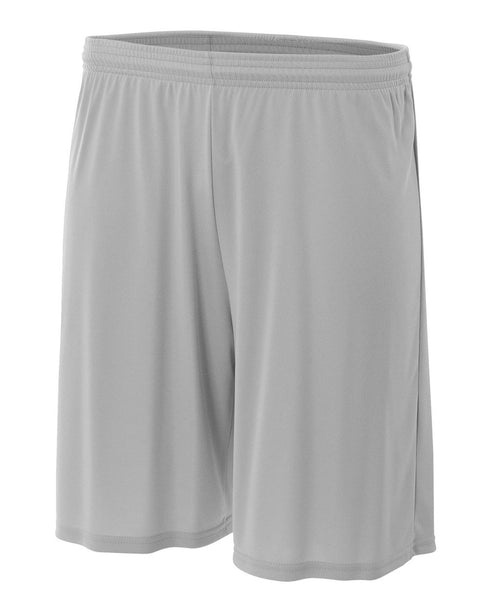 A4 Youth 6" Cooling Performance Short (NB5244), Color 'Silver'