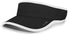 Pacific Headwear Lite Series All-Sport Active Visor (510V), Color 'BlackWhite'
